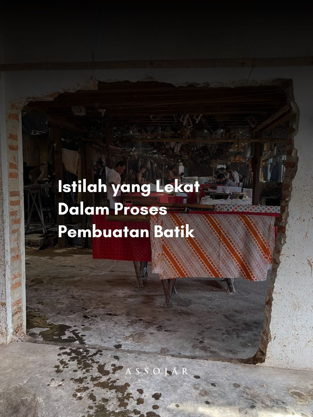 Istilah proses Batik